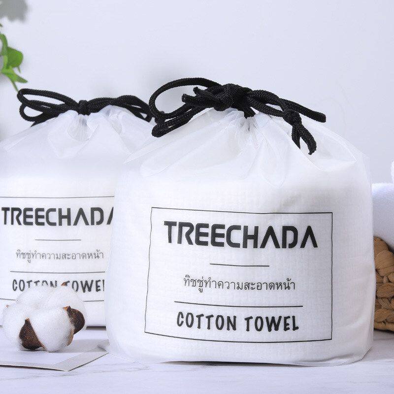 一般贸易 泰国TREECHADA洗脸巾擦脸巾专用卸妆棉柔