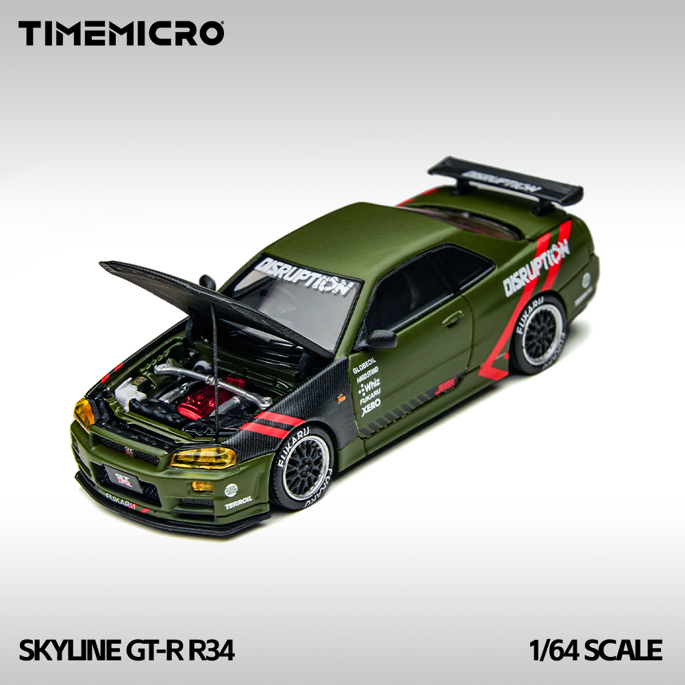 TimeMicro164尼桑GT-RR34