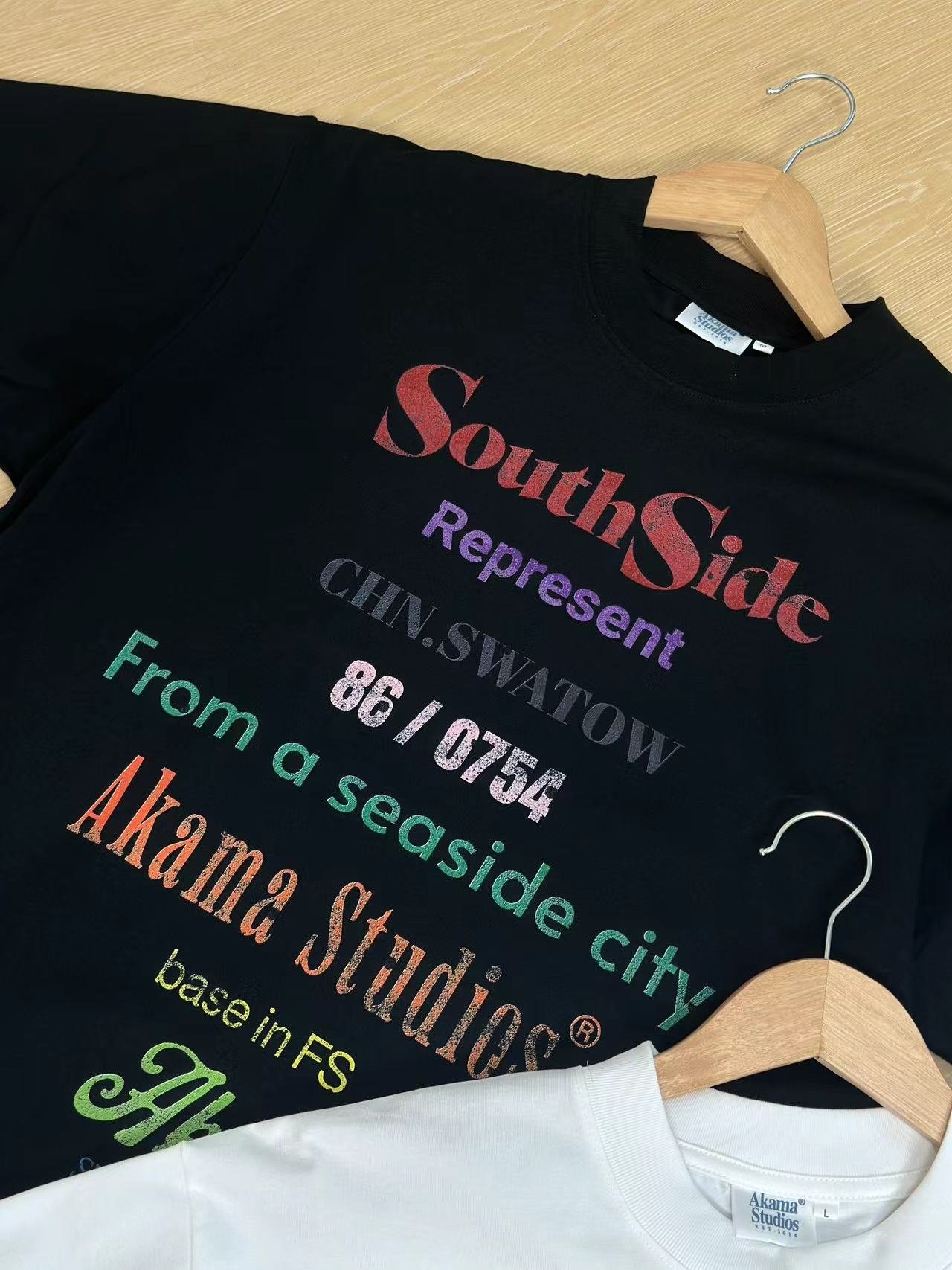 【冰感防晒】索罗娜T恤速干运动男女做旧字母印花美式宽松短袖