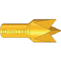 功能测试探针 QA 075PRP2524 H 200克 itc弹簧顶针 1.0*33mm 四爪