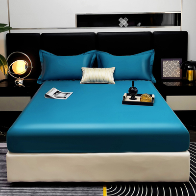 全棉长绒棉床笠2025新款四季通用100纯棉 床罩单件200cmx220cm