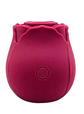 10 Frequency Rose Flower Vibrator G-Spot Stimulator Sucking