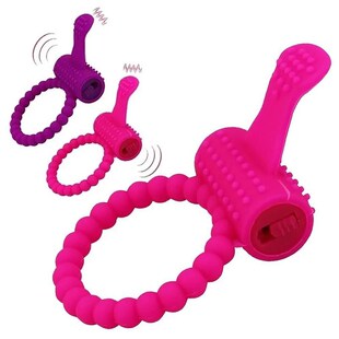 Cock Ring Vibrator Vibrating Rings Clitoral Stimulator Penis