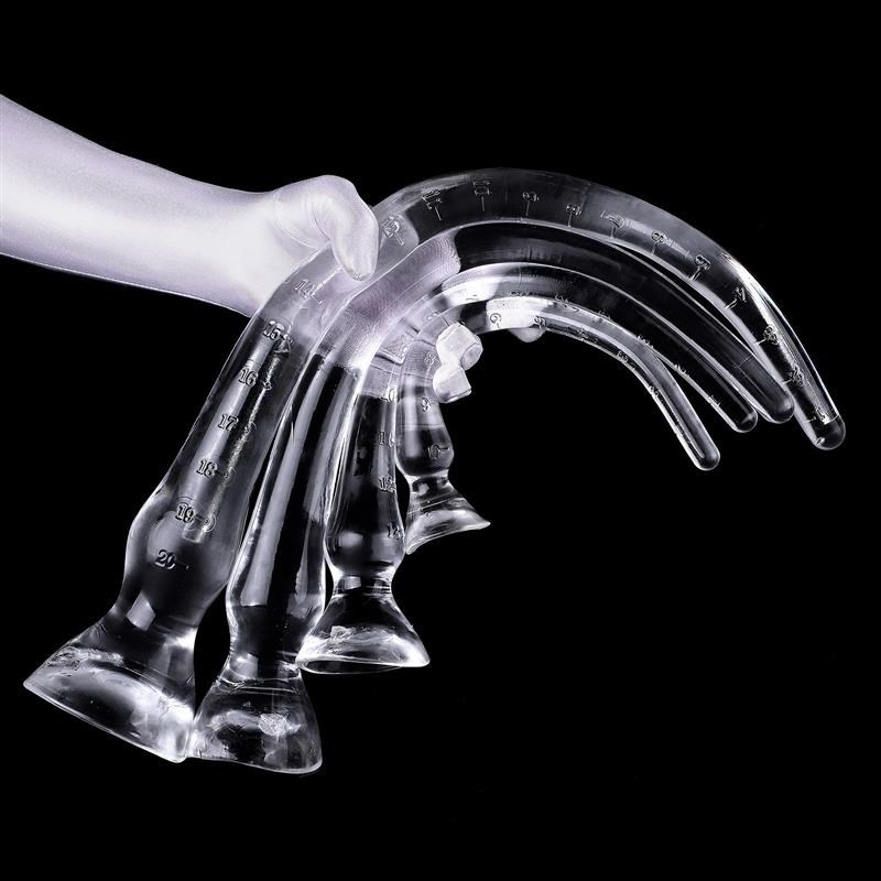 Long Anal Plug Adult Cup Sex Toys Huge Butt Plug Man Woman
