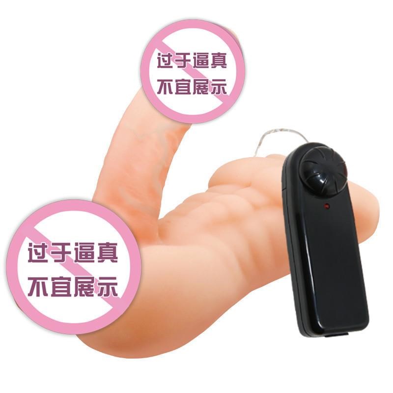 Male Torso Half Body Sex Doll Toy Dildo vibrator for Women