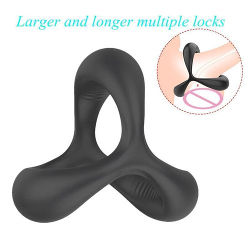 Silicone Strapon Cock Rings Penis Ring Sex Toys For Men Bond