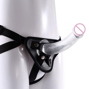 Strap On Realistic Dildo Pants For Women Men Couples Erotic