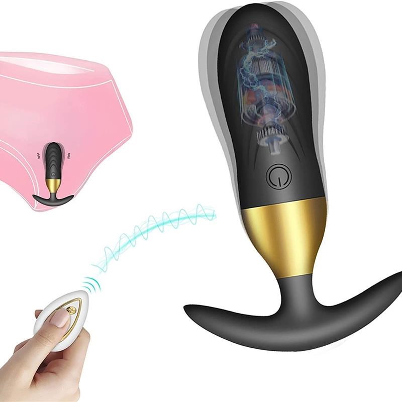 Vibrator Sex Toys Women Vibrating Butt Plug Anal Men Remote