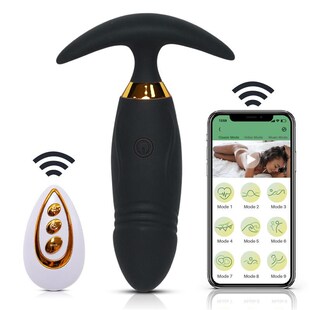 dildo Butt Anal Plug Vibrator for Men Women Remote Control