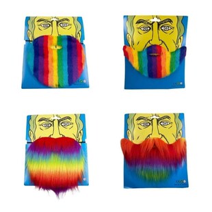 Halloween Fake Beard Funny Fake Mustache Facial Hair