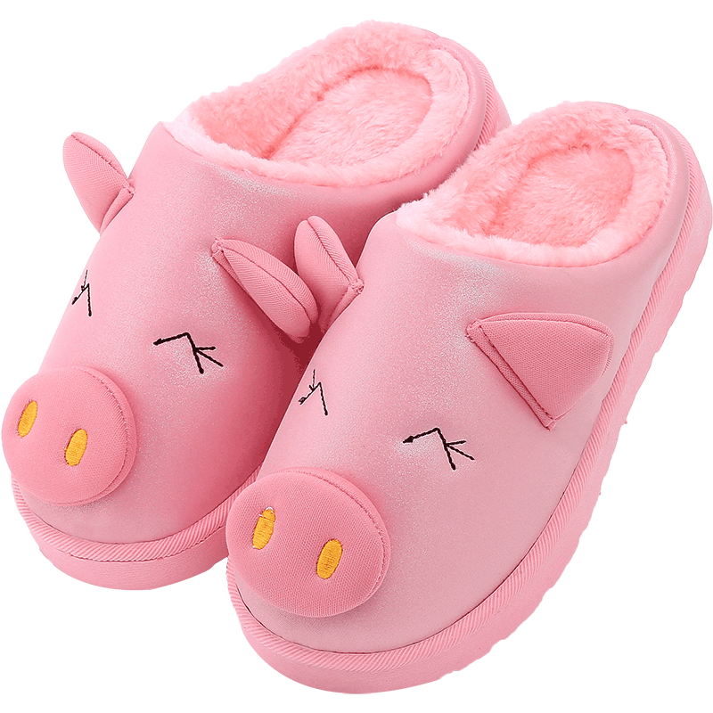 Pantoufles enfants en autre pour hiver - semelle caoutchouc - Ref 1032547 Image 3