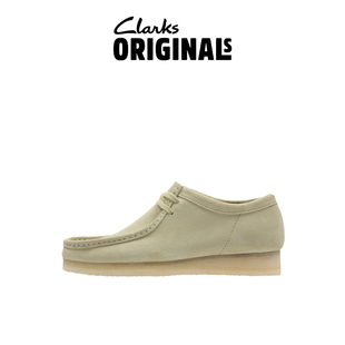 Clarks其乐Originals WALLABEE男女同款复古潮流舒适休闲袋鼠鞋
