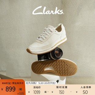 牛皮 休闲运动鞋 潮流舒适休闲男女同款 Clarks其乐艺动系列复古时尚