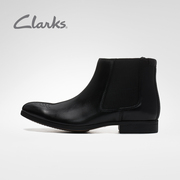 clarks其乐男鞋时尚正装皮靴短靴GilmoreChelsea英伦休闲切尔西靴