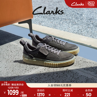 男 街头秋冬复古休闲板鞋 Clarks其乐Somerset Lace男鞋