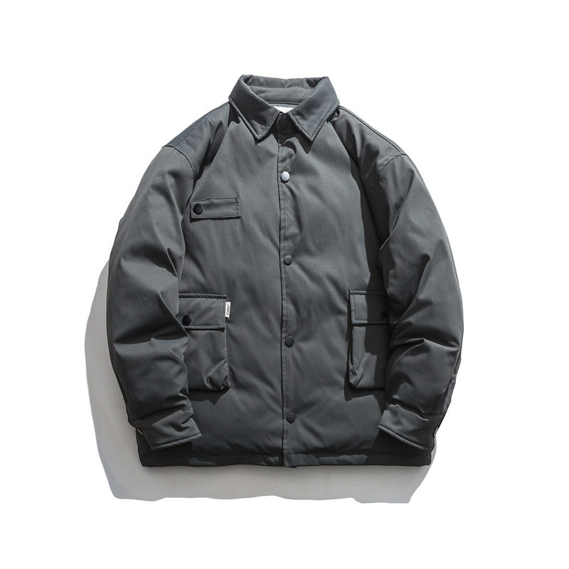 南夏乔装日系工装棉衣男加厚外套冬季新款立体多口袋休闲棉服潮,男装棉衣,电商S006（B521）