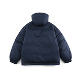 南夏乔装2025冬季新款纯色抽绳连帽工装棉衣日潮宽松大口袋棉服男，男装棉衣，电商S006（B521）