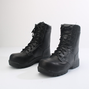 冬季高帮户外休闲短靴牛皮V底防滑耐磨钢头工装靴马丁靴防寒靴Z22