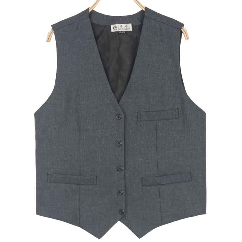 多包内口袋男士马甲中老年人父亲