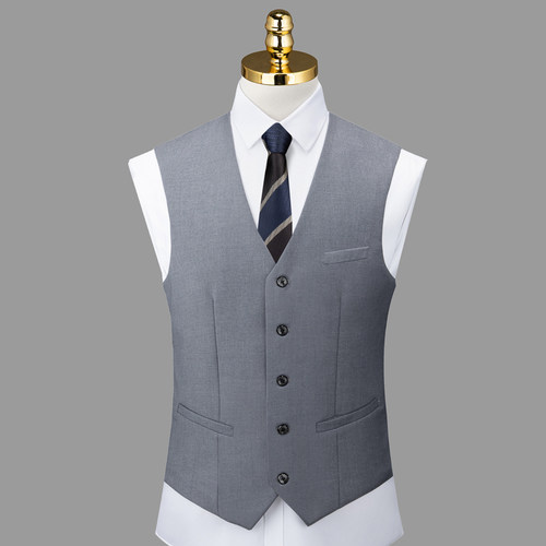三口袋西装马甲男士款高级感背心