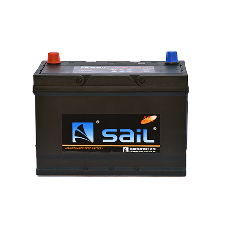 风帆95D31L汽车电瓶蓄电池12V80A适配风骏普拉多陆巡赛影以旧换新