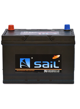 风帆95D31L汽车电瓶蓄电池12V80A适配风骏普拉多陆巡赛影以旧换新