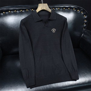F736 P135 长期款秋冬长袖羊毛衫毛衣针织衫套头打底衫图片