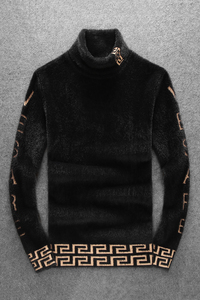 21821 莉莉家主推大货水貂绒衫毛衣 P135 控188 有4XL 可穿210斤图片