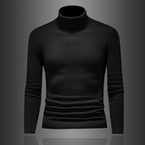 68803P75秋冬毛衣天丝半高领加厚保暖长袖打底针织衫，男装针织衫/毛衣，电商D207