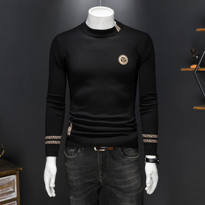L24533 P135 长期款秋冬长袖羊毛衫毛衣针织衫套头打底衫图片