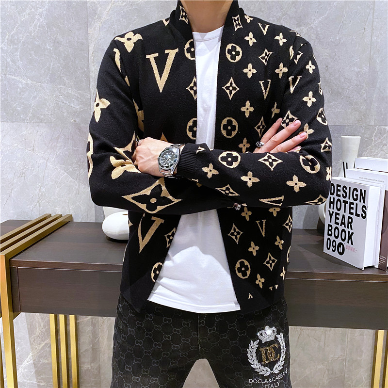 21026莉莉家备有大货开衫毛衣外套P145控198有4XL可穿210斤,男装针织衫/毛衣,电商D207
