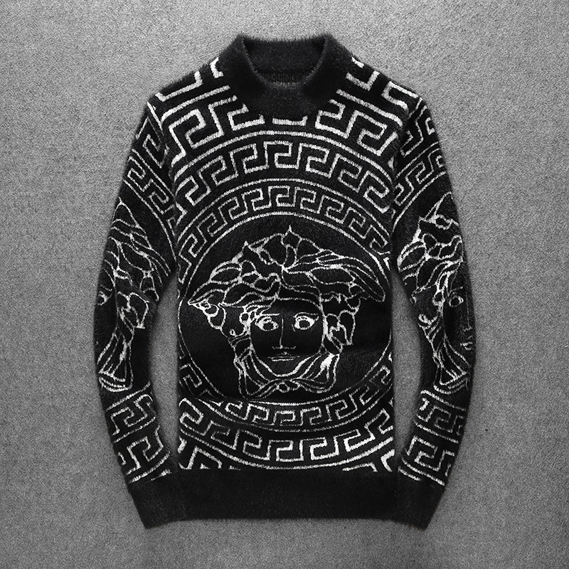 21805 莉莉家主推大货水貂绒衫毛衣 P135 控188 有4XL 可穿210斤图片