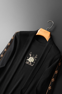 22052 莉莉家假两件羊毛衫开衫外套 P185 有4XL 可穿210图片