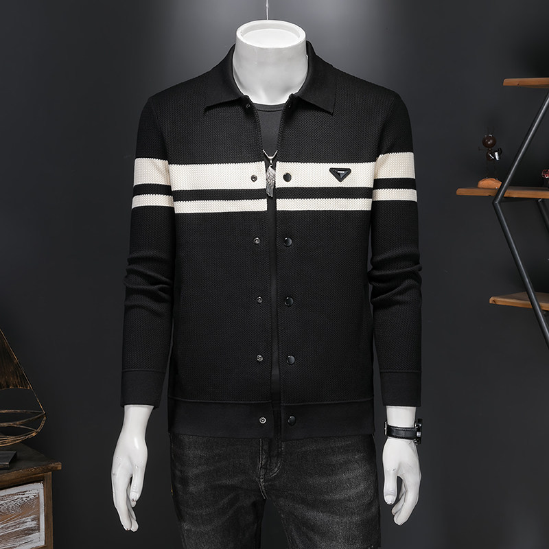9552莉莉家针织夹克秋冬外套P185有4XL,男装夹克,电商D207