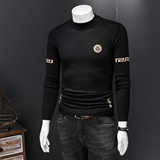 L24518P135长期款秋冬长袖羊毛衫毛衣针织衫套头打底衫，男装针织衫/毛衣，电商D207