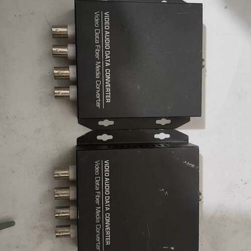 可维修T784V1D视频光端机，4路视频1路反向数据，单模单纤，议价