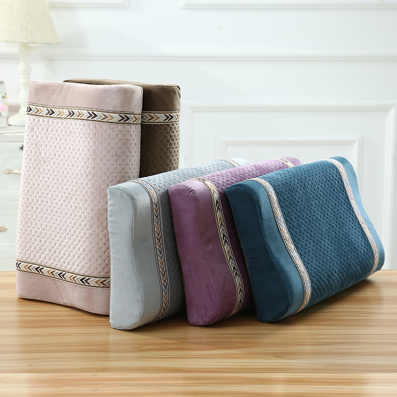 四季通用儿童50x30泰国乳胶枕套