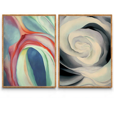 欧姬芙云影现代简约过道墙壁