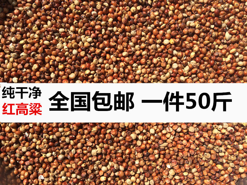 饲料50斤包邮带皮高粱酿酒鸽子