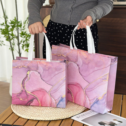 流金岁月包装袋定制服装店手提袋