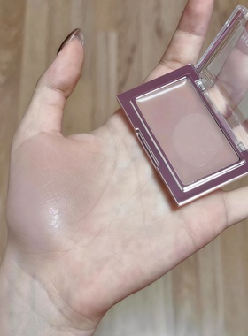 高级原生亚裔裸色！黑兔腮红膏2025新款爆款膨胀提亮收缩杏紫色女