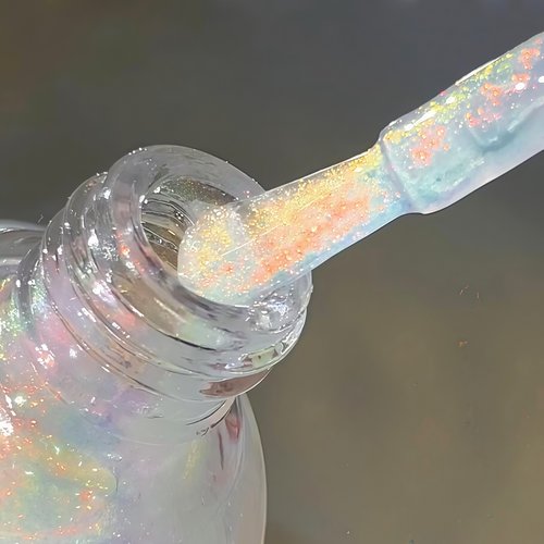 人鱼极光叠涂太仙了！绝美指甲油