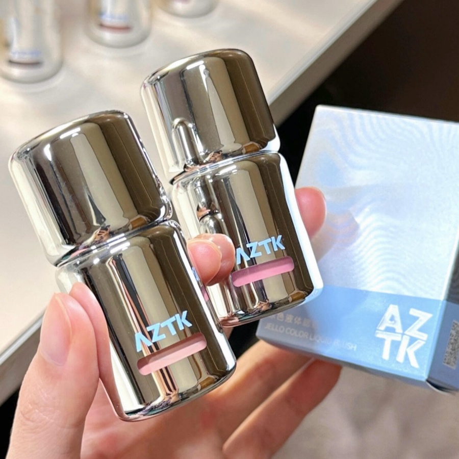 aztk液体腮红水光2025新款爆款膨胀收缩色杏色晒红女无花果色atzk