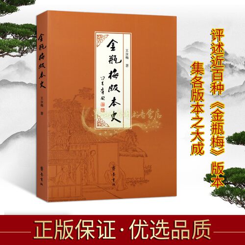 金瓶梅版本史 王汝梅著分析论述列述主要不同观点中国古代文学理论中国古诗词经典著作 畅销阅读书籍 全新正版 齐鲁书社