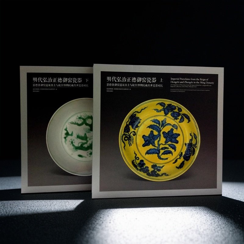 明代弘治正德御窑瓷器(景德镇御窑遗址出土与故宫博物院藏传世瓷器对比)上下册 故宫博物院编馆藏文物皇家御用汝窑考古图集故宫社