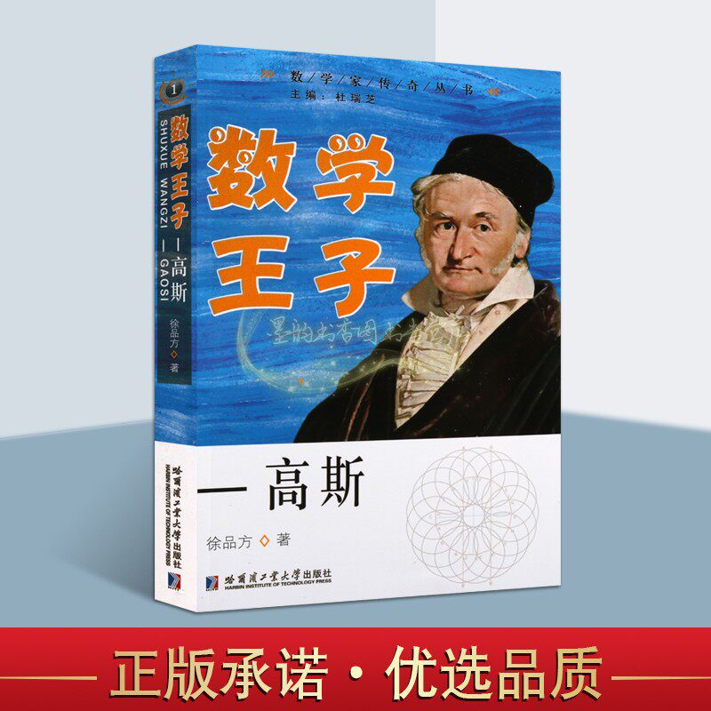 数学王子:高斯(数学家传奇丛书)外国数学家高斯传记传奇事迹青少年