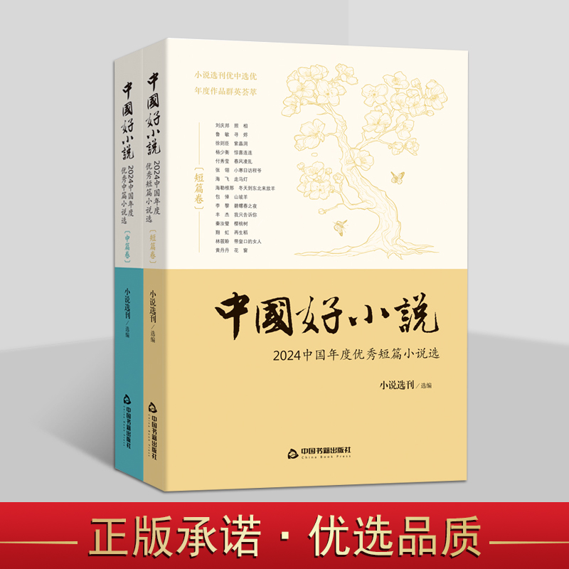 2024中国好小说(2024中国年度优秀短篇+中篇小说选)套装2卷 小说选刊选编 畅销书排行榜热售书籍 中国书籍出版社