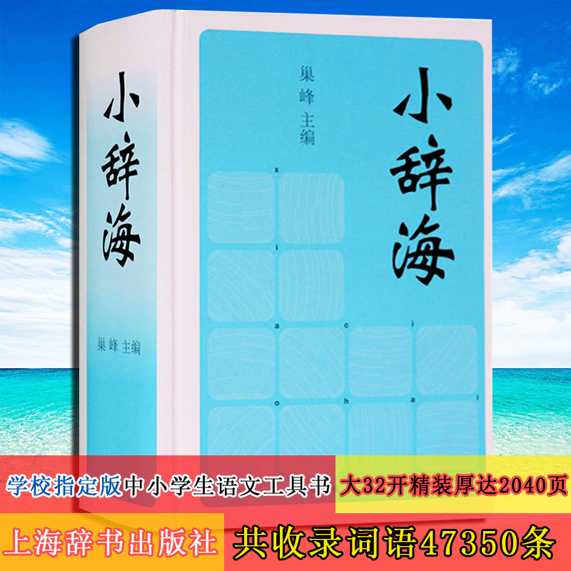 小辞海 中小学汉语词典辞典汉字形注音释义汉语词典实用汉语工具书学生版古汉语常用字字典学生新编汉语辞海畅销书籍上海辞书出版