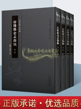 汾阳县金石类编(全套4册)王堉昌 编纂委员会编 研究古代汾阳历史文化教育宗教民俗历代名人汾事迹山西文华畅销三晋出版社正版书籍