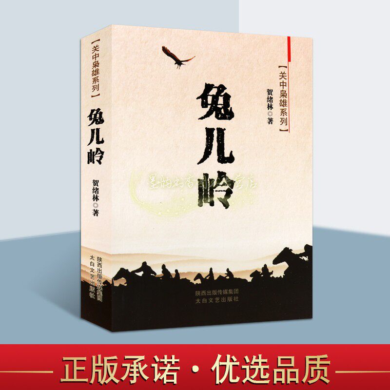 兔儿岭 关中枭雄系列 贺绪林著官府平民土匪故事清末民间寨子长篇小说